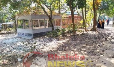 ভালুকায় সরকারী জমি জবর দখল    করে বাড়ী নির্মানের অভিযোগ